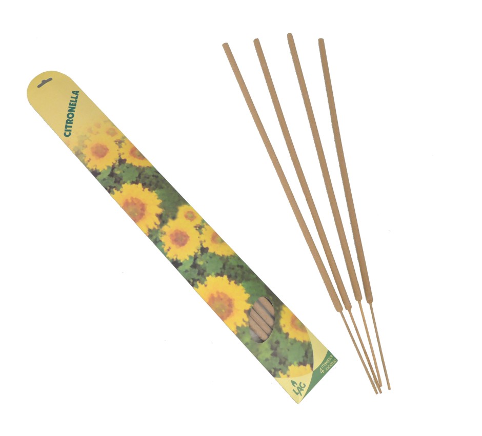 MAXISTICK incenso citronella (ast. 4 pz)