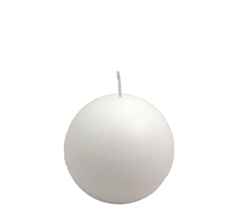ecru Metallic Quattro diverse grandi candela sfera in Bianco Perlato Ecru Metallic candela sfera Komplettset alle 4 Größen 