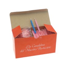 Box 200 candeline per compleanno Pasticcere