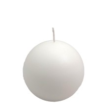Candela sfera d. 120 mm BIANCA